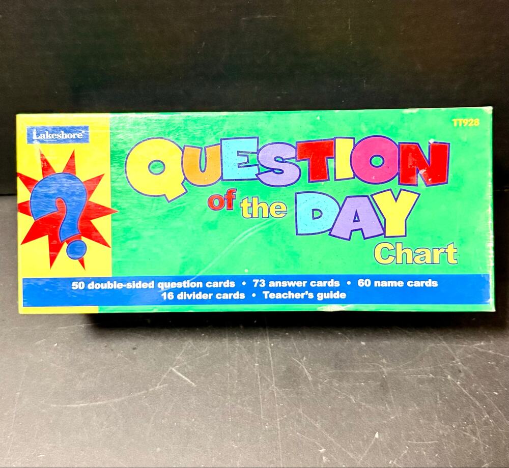Lakeshore Learning "Question of the Day" Chart Activity Set